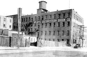 The broom factory when it first opened.